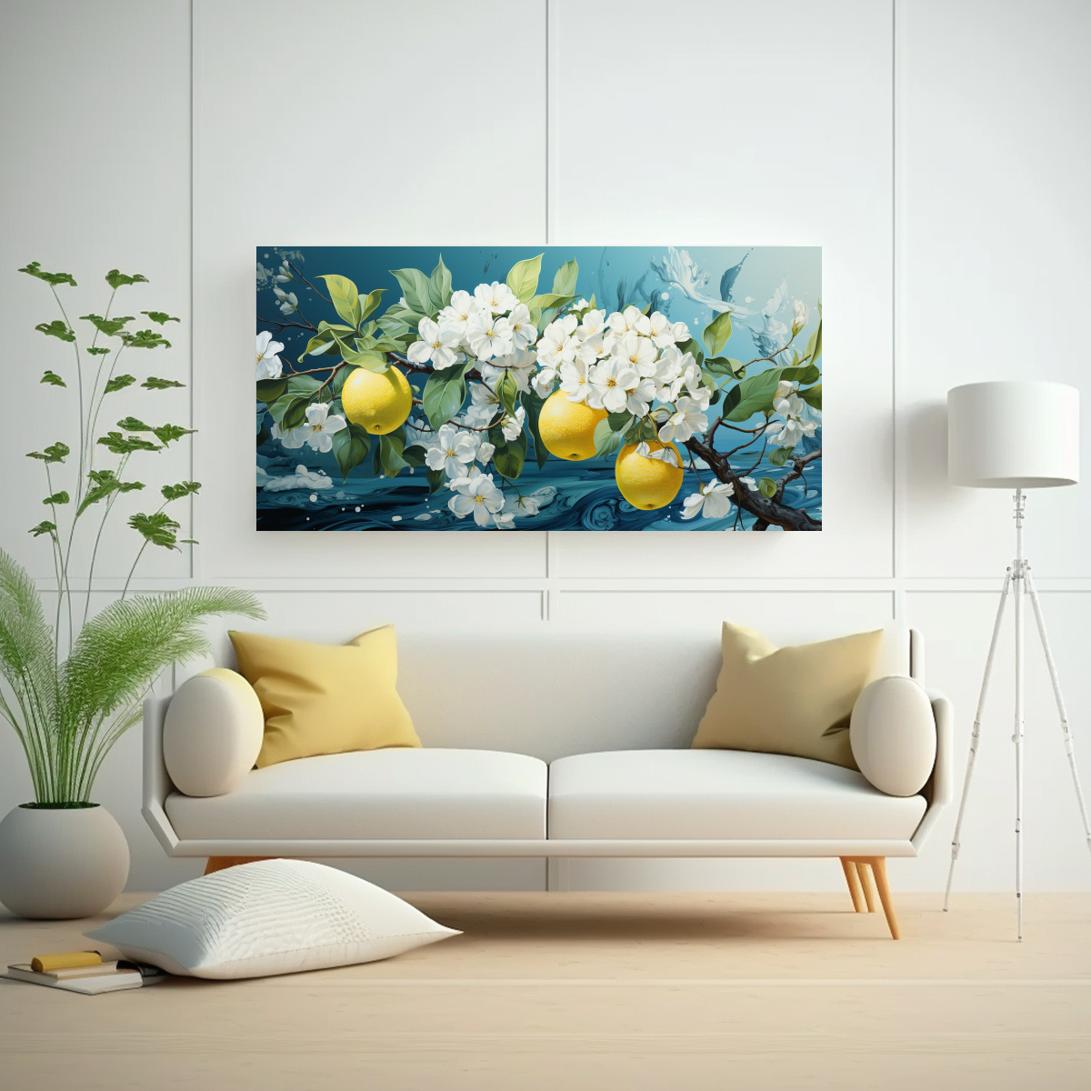 lienzo-tonos-originalidad-un-limonero-en-colores-verde-y-blanco-atmosfera-neonoir-1-1