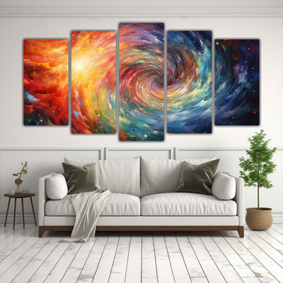 pintura-5-bellas-artes-impreso-fantas-a-con-dos-remolinos-de-colores-en-pinturas-decorativas-1