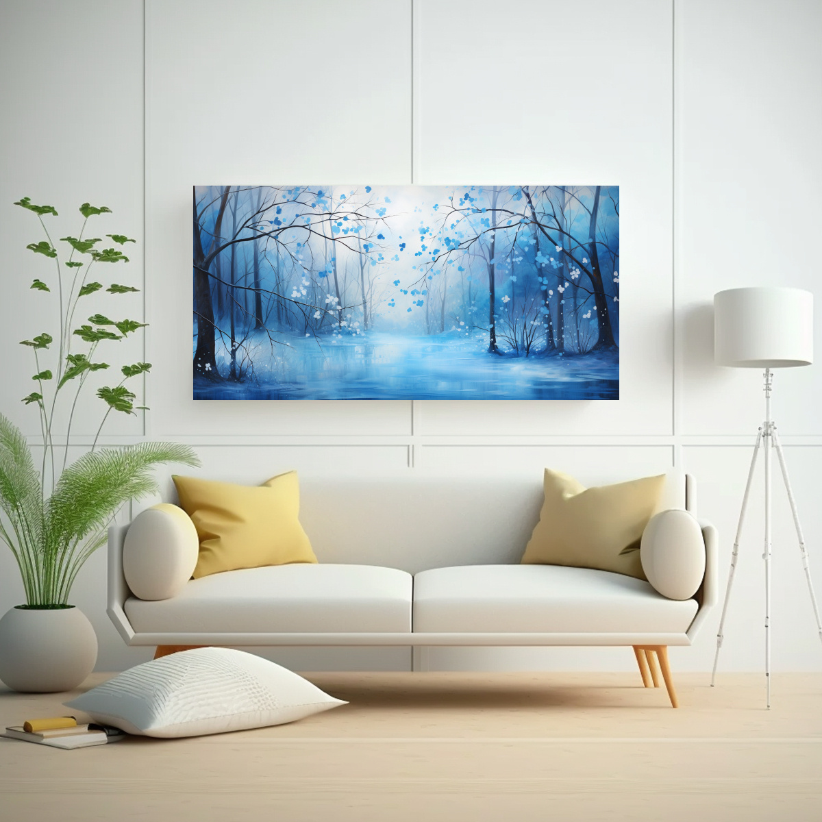 pintura-abstracta-arte-colores-sal-n-a-rboles-de-arce-en-colores-negro-y-azul-1