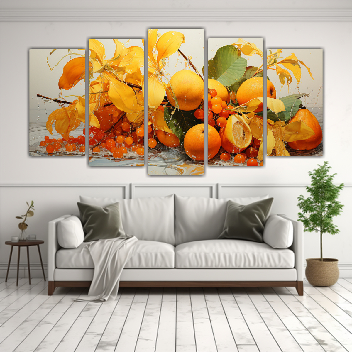 pintura-abstracta-de-composici-n-sim-trica-con-rbol-de-pl-tano-en-colores-naranja-y-dorado-juego-de-5-lienzos-1