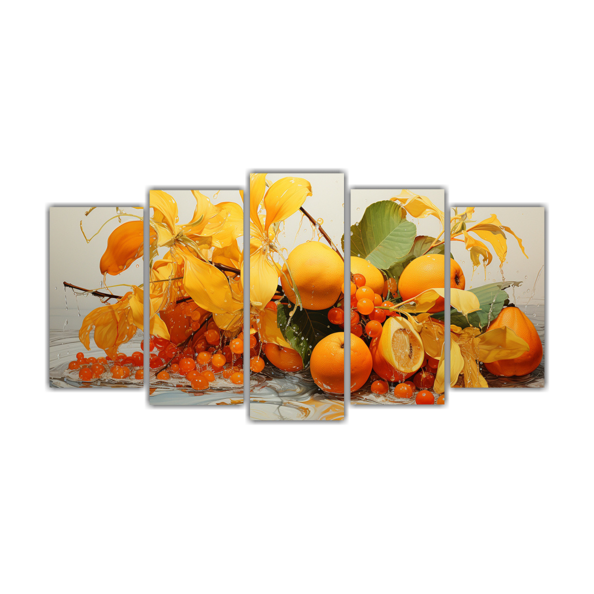 pintura-abstracta-de-composici-n-sim-trica-con-rbol-de-pl-tano-en-colores-naranja-y-dorado-juego-de-5-lienzos