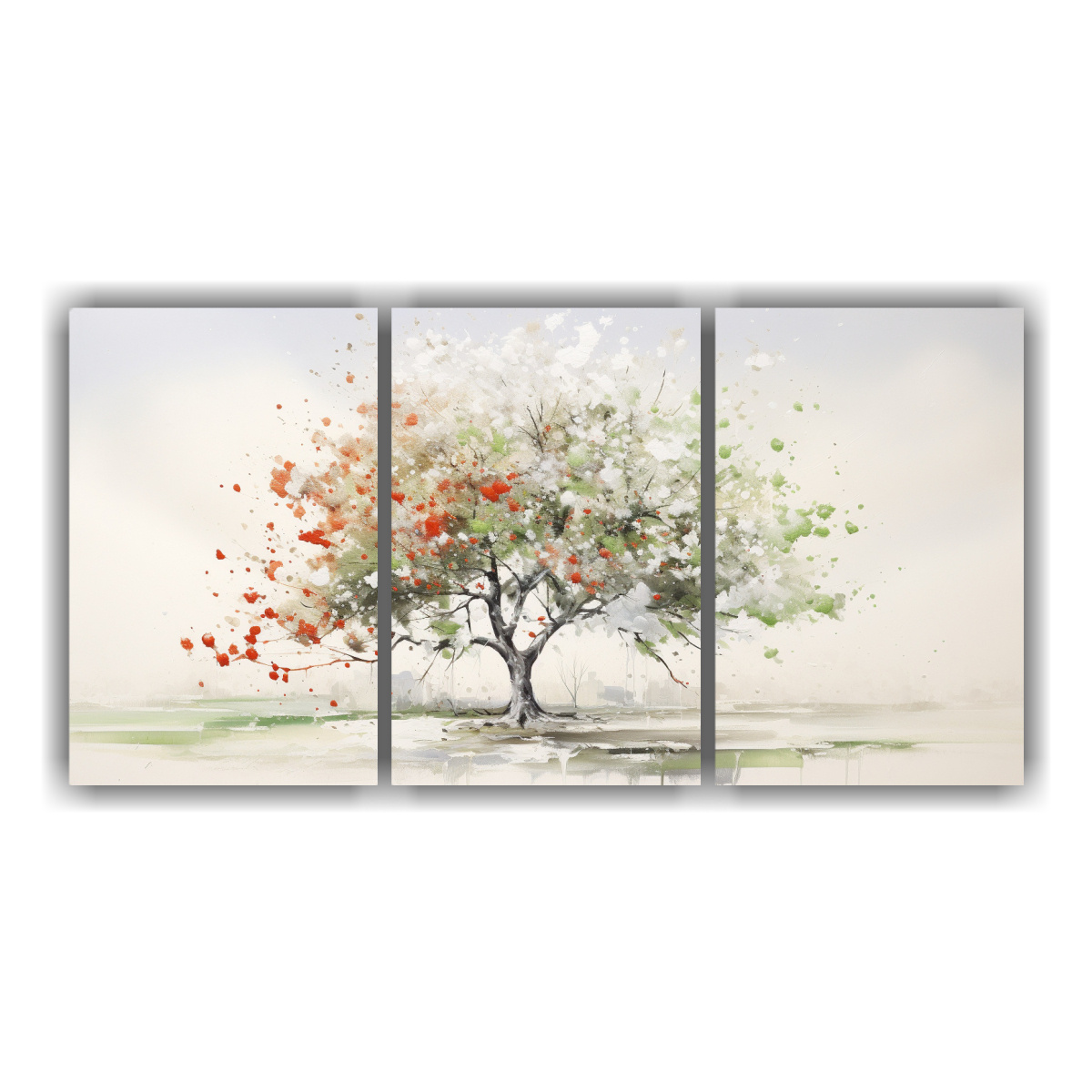 pintura-abstracta-de-rbol-de-acebo-con-colores-blancos-y-acuarela