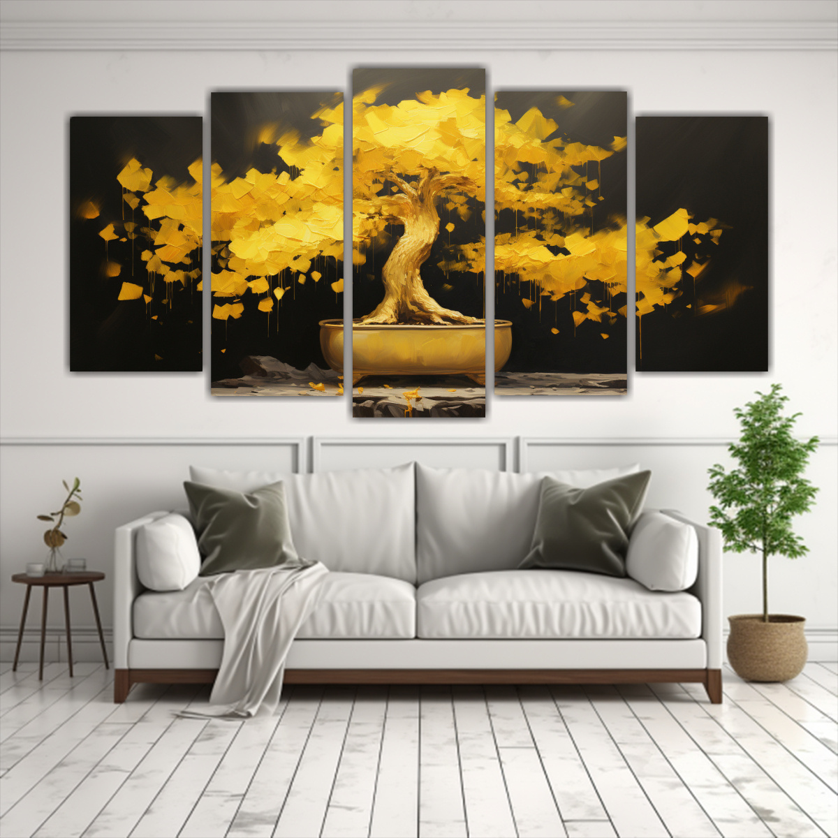 pintura-abstracta-de-rbol-de-bons-i-ginkgo-biloba-en-cinco-telas-1