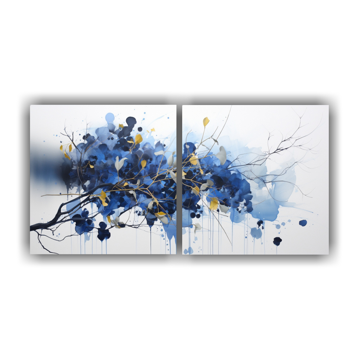 pintura-abstracta-de-rbol-de-eucalipto-negro-y-azul-en-bastidor