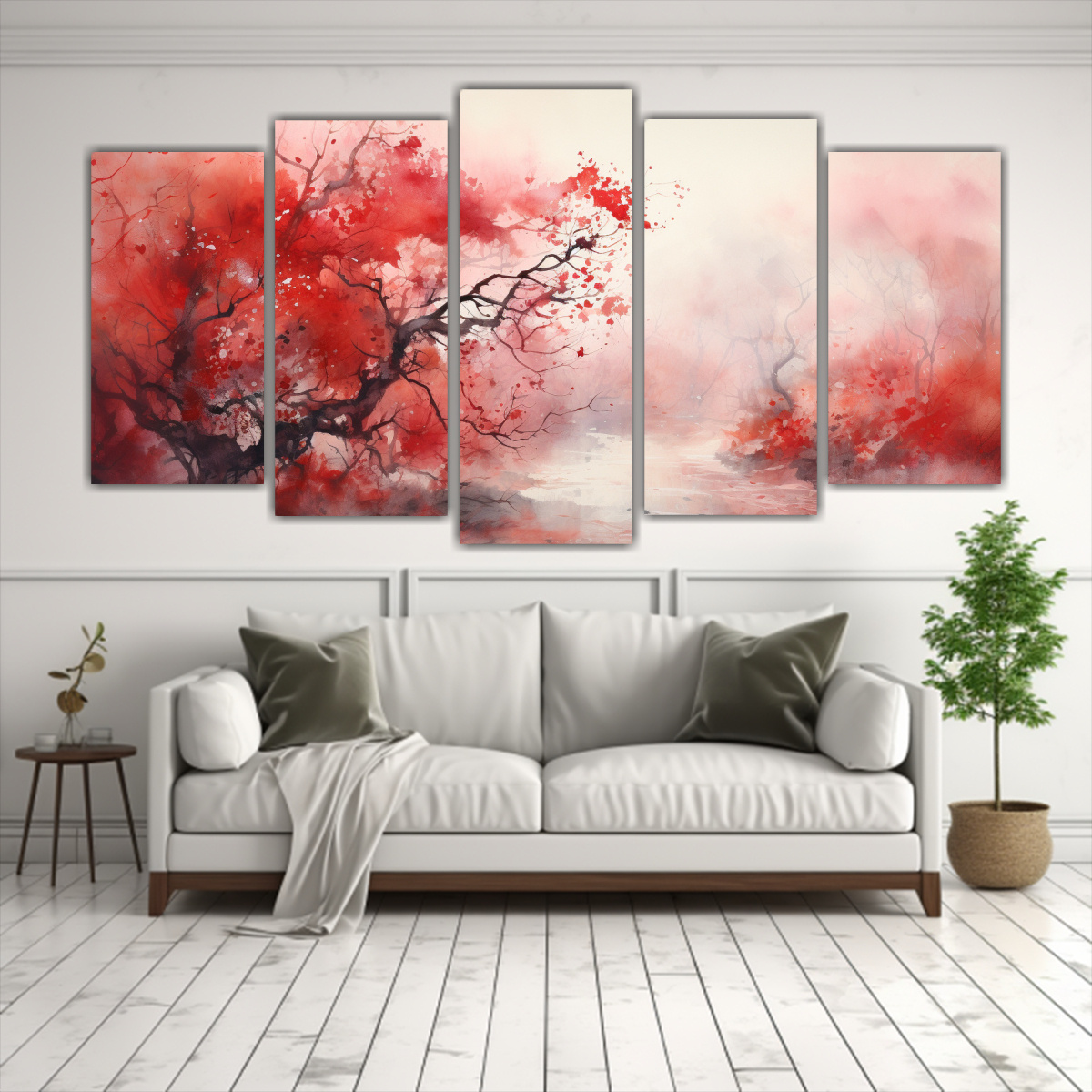 pintura-abstracta-de-rbol-urbano-en-colores-rojos-en-acuarela-1