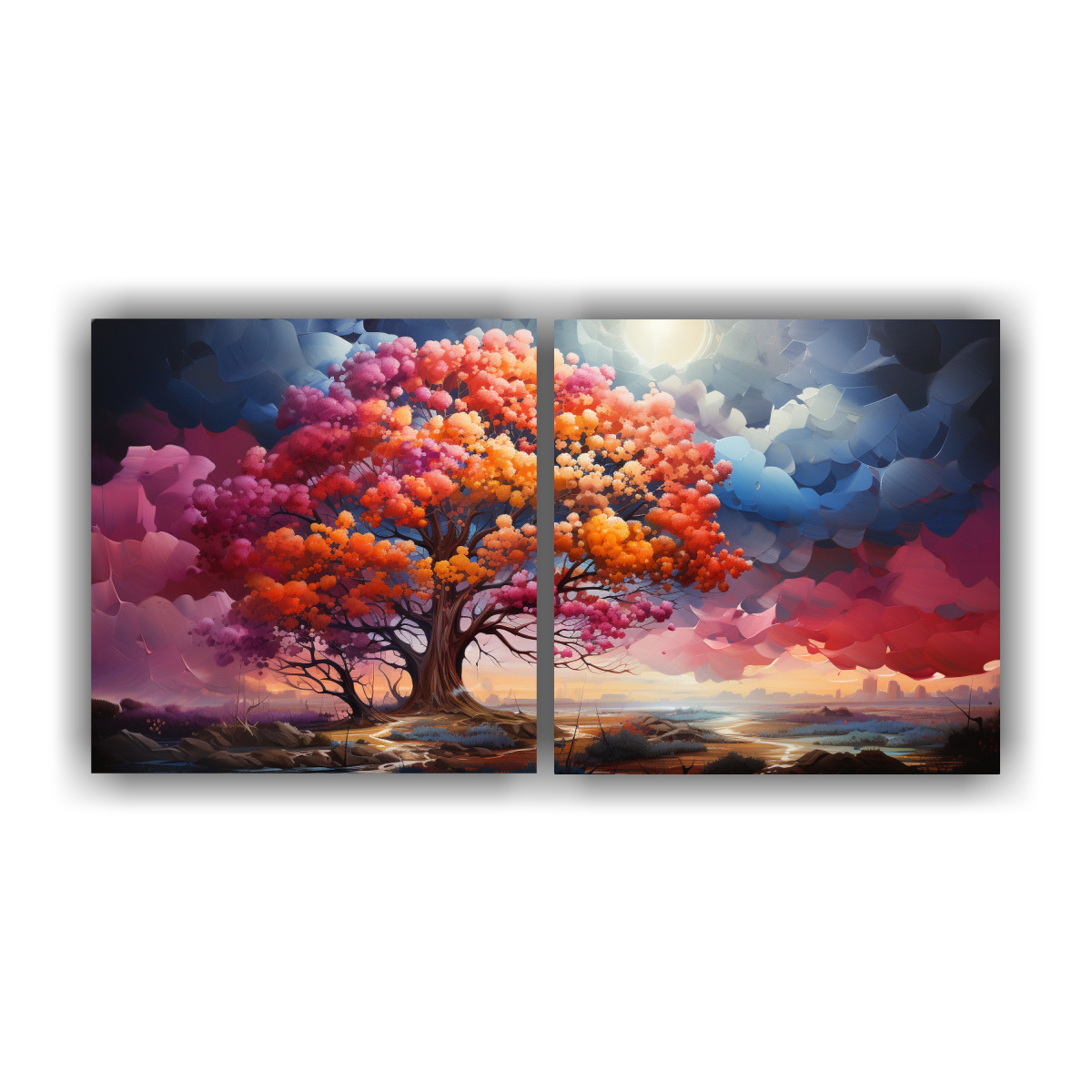 pintura-abstracta-de-rboles-de-abedul-con-finas-l-neas-y-colores-del-arco-iris-en-lienzo-fino-de-alta-calidad