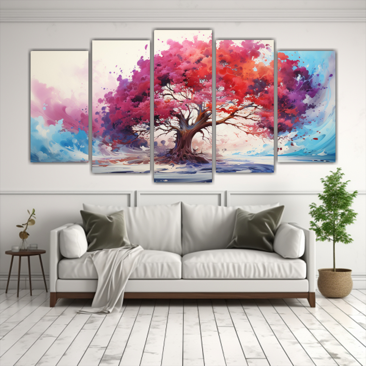 pintura-abstracta-de-un-pino-rojo-y-azul-en-el-agua-1-1