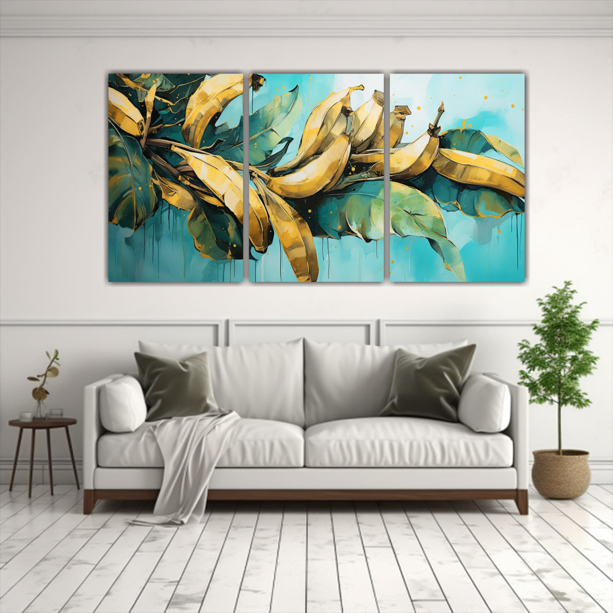 pintura-abstracta-de-una-hermosa-palmera-bananera-en-colores-turquesa-y-dorado-de-alta-calidad-1