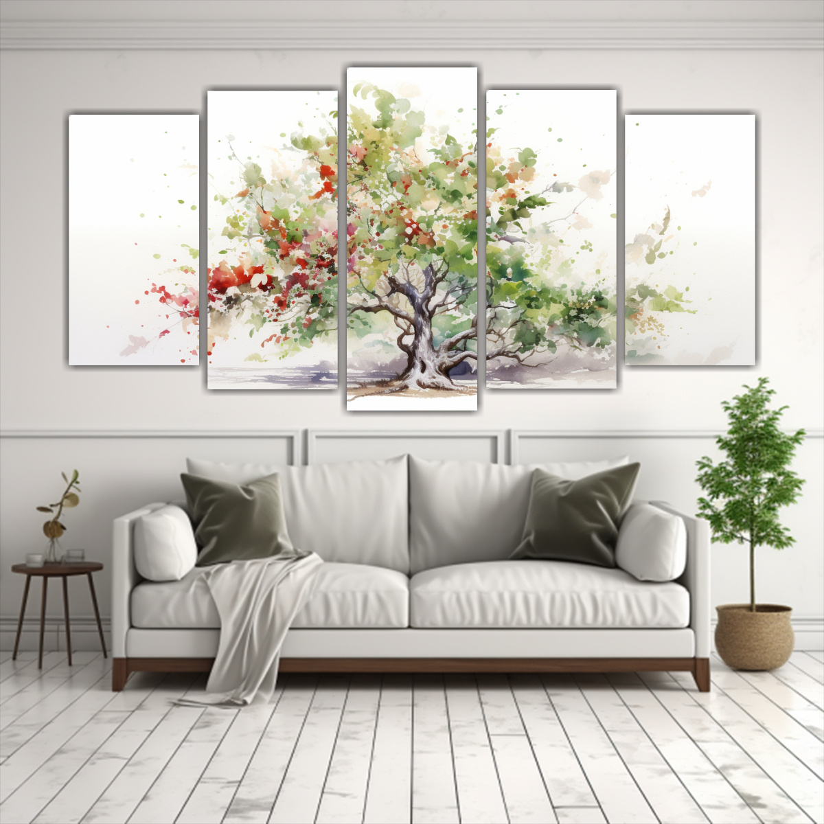 pintura-abstracta-duradera-de-colores-blancos-de-un-rbol-de-acebo-pintura-al-agua-decoraci-n-de-arte-set-1