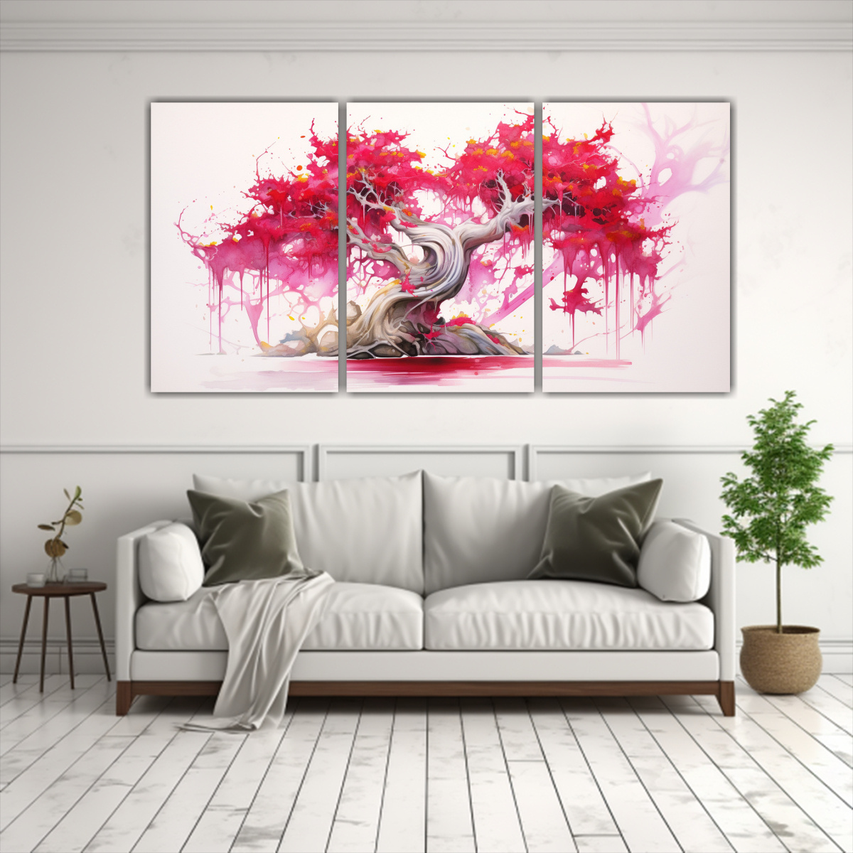 pintura-abstracta-fucsia-y-oro-composici-n-equilibrada-en-lienzo-1