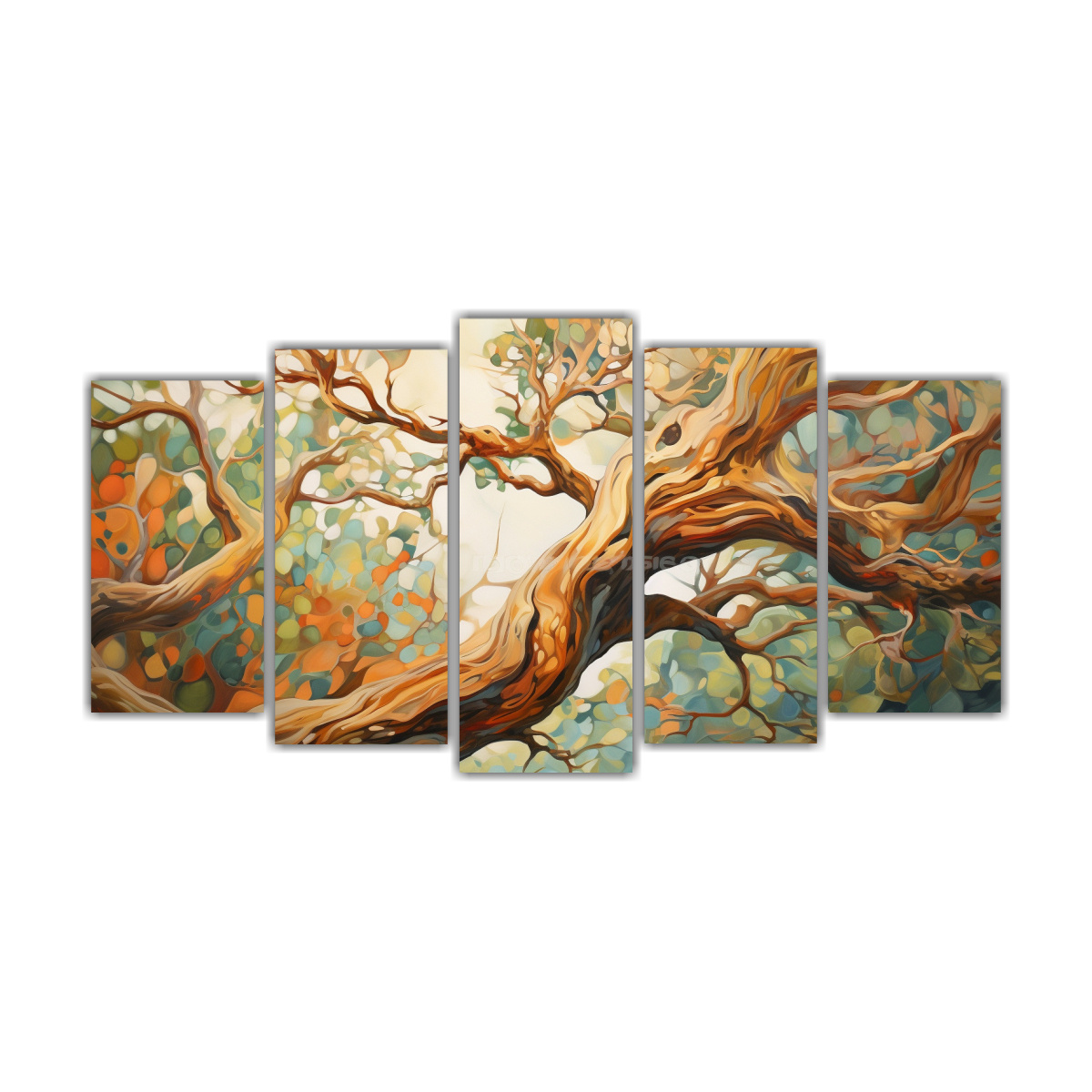 pintura-abstracta-moderna-del-rbol-de-arbutus-estilo-detallado-en-leo