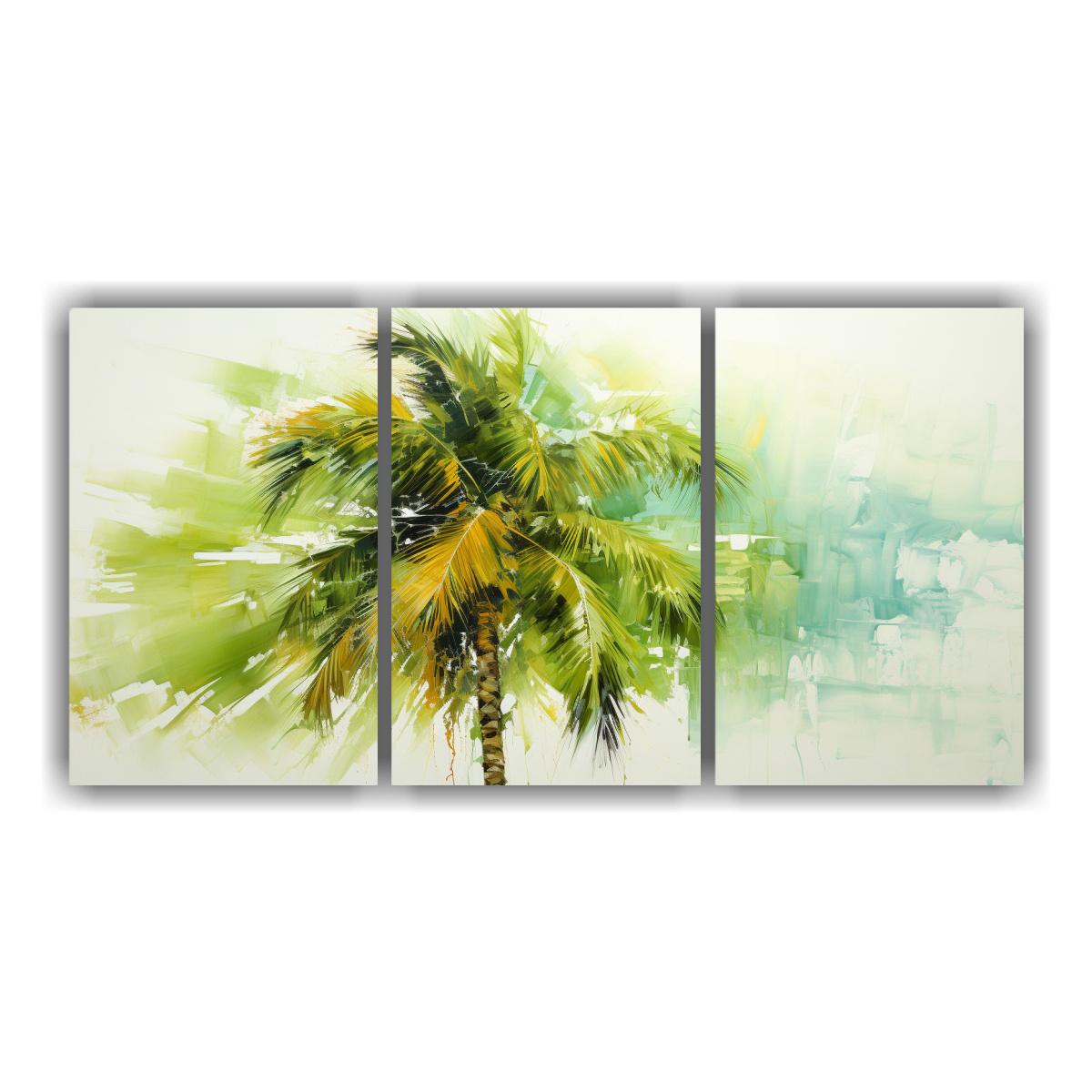 pintura-abstracta-relieve-de-palmera-en-colores-verde-de-alta-calidad