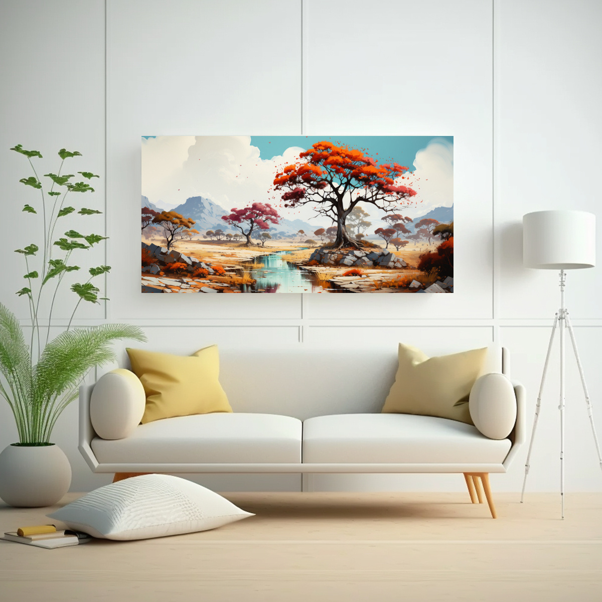 pintura-abstracta-savanna-y-desert-tree-colores-rojo-y-turquesa-en-bastidor-de-vanguardia-1