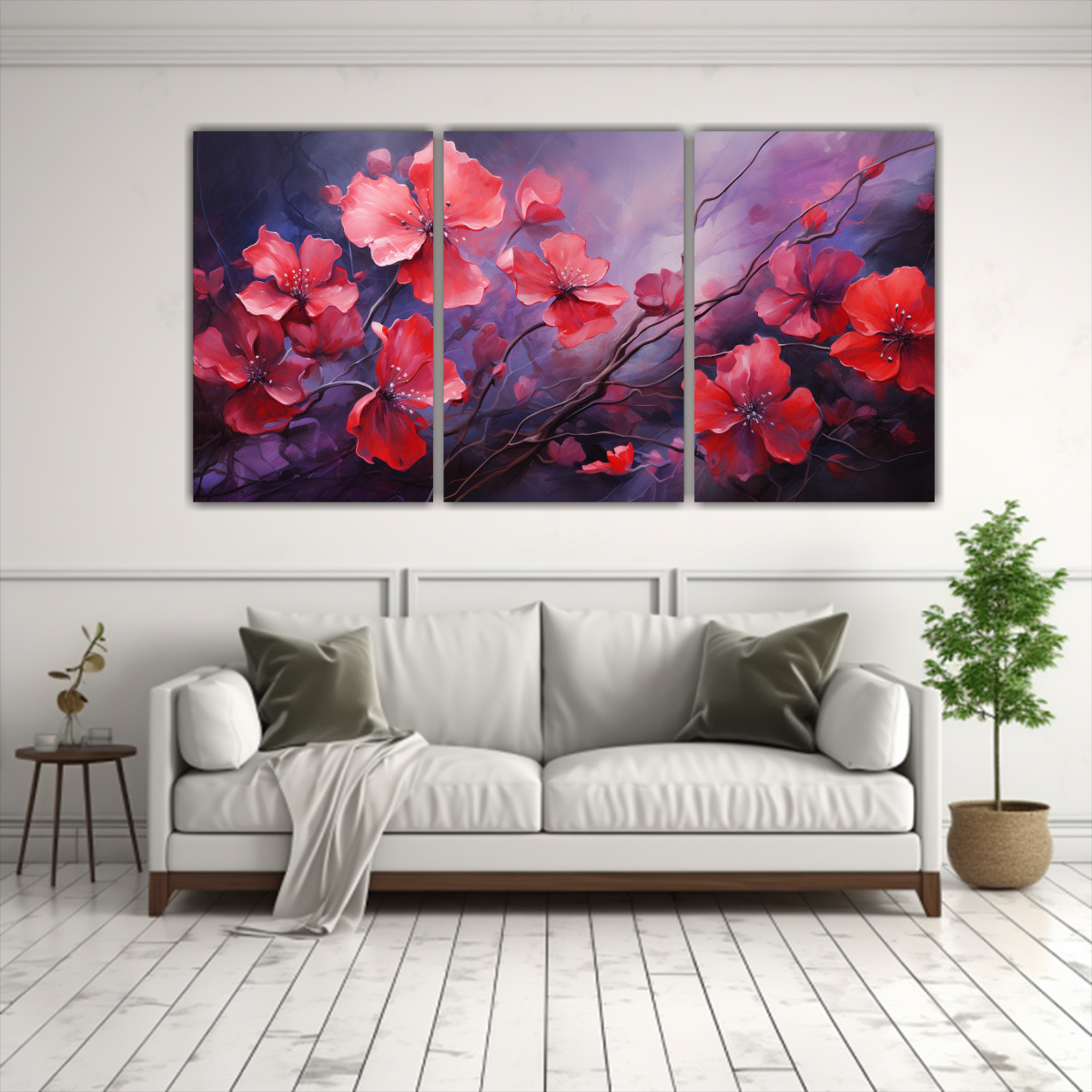 pintura-abstracta-tr-ptico-en-colores-rojo-y-negro-1