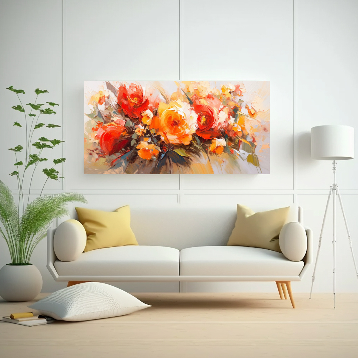 pintura-armon-a-amarillo-y-rojo-en-lienzo-de-flores-1