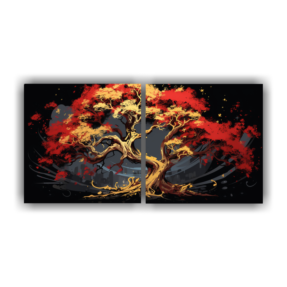 pintura-cl-sica-estilo-galer-a-de-un-rbol-de-roble-en-colores-rojo-y-dorado-atm-sfera-neonoir