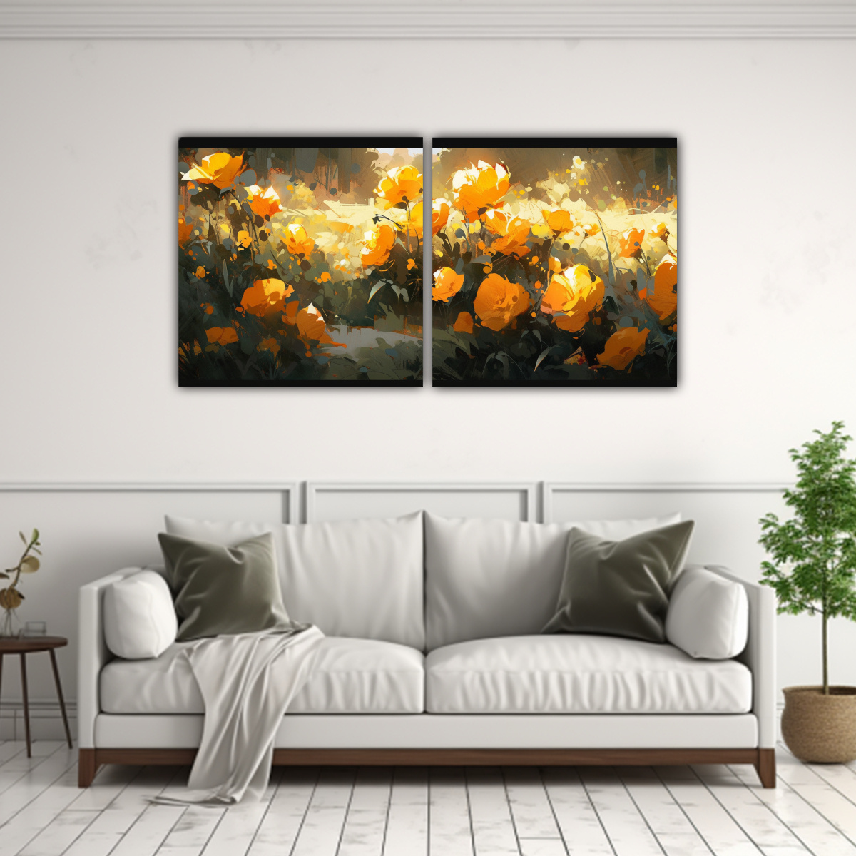 pintura-de-flores-amarillas-y-negras-en-lienzo-para-decoraci-n-del-dormitorio-dos-cuadros-dise-o-1