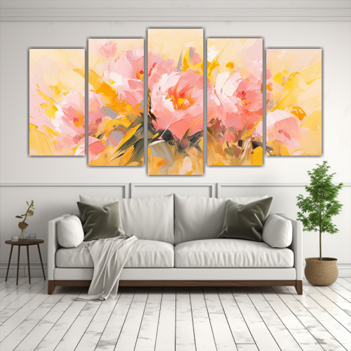 pintura-de-flores-amarillas-y-rosas-en-lienzo-para-decoraci-n-3