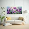 pintura-de-flores-verde-y-morado-en-lienzo-arte-fotograf-a-gr-fico-en-decoraci-n-1