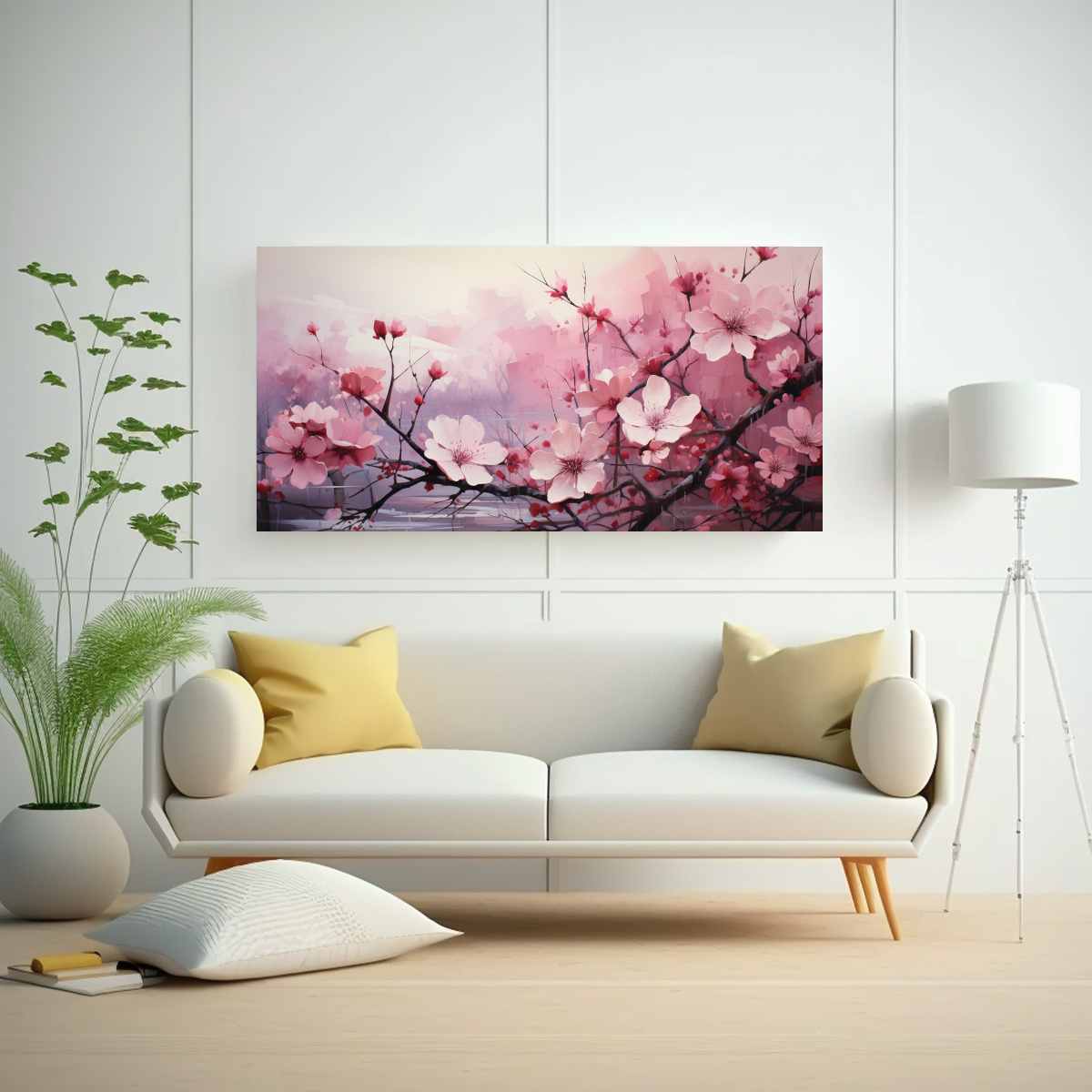 pintura-decorativa-de-finas-l-neas-formando-un-rbol-de-bosque-en-colores-blanco-y-rosa-con-atm-sfera-neonoir-1