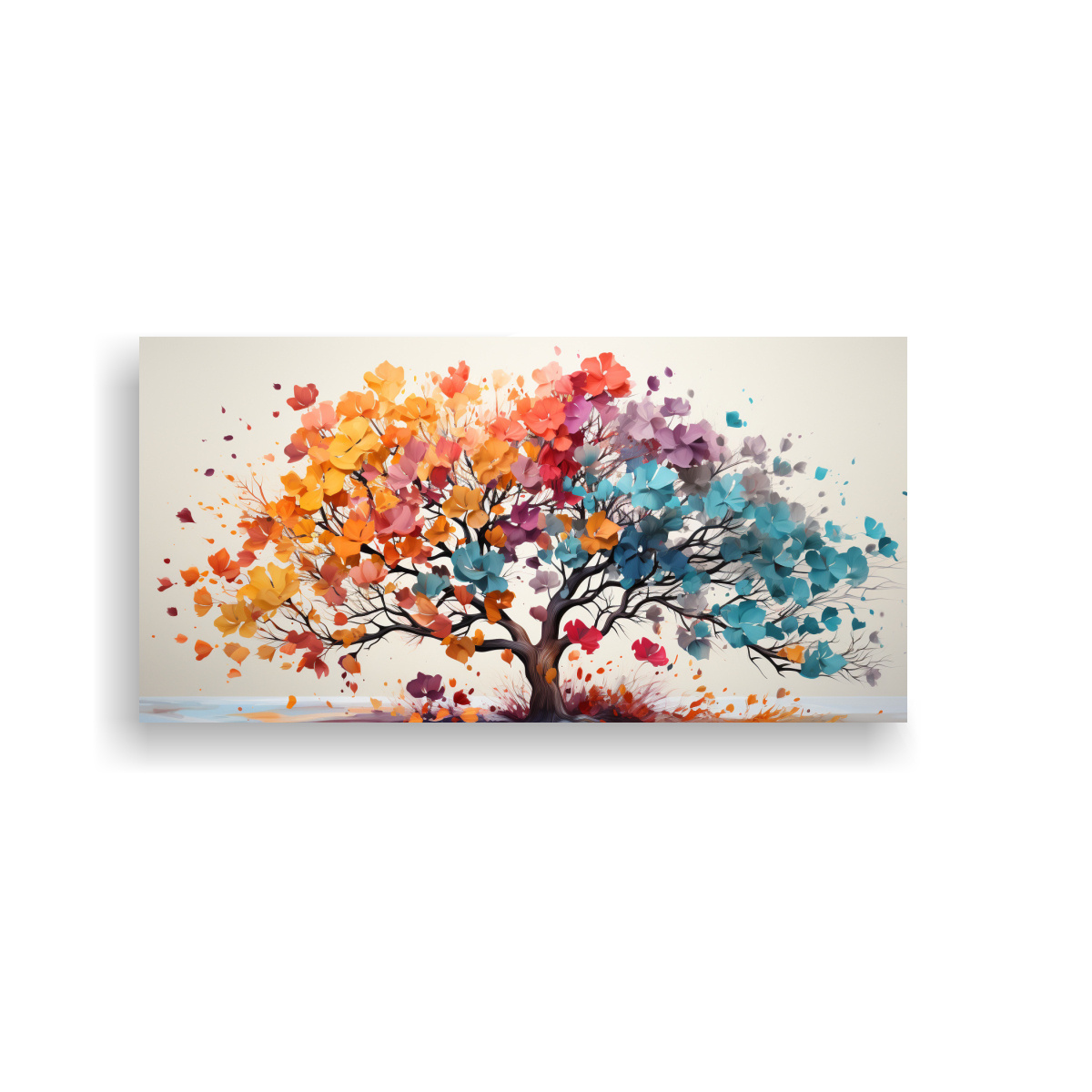 pintura-en-acuarelas-de-un-rbol-acacia-en-colores-neonoir