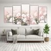 pintura-en-bastidor-a-white-and-pink-colors-con-flores-en-lienzo-1