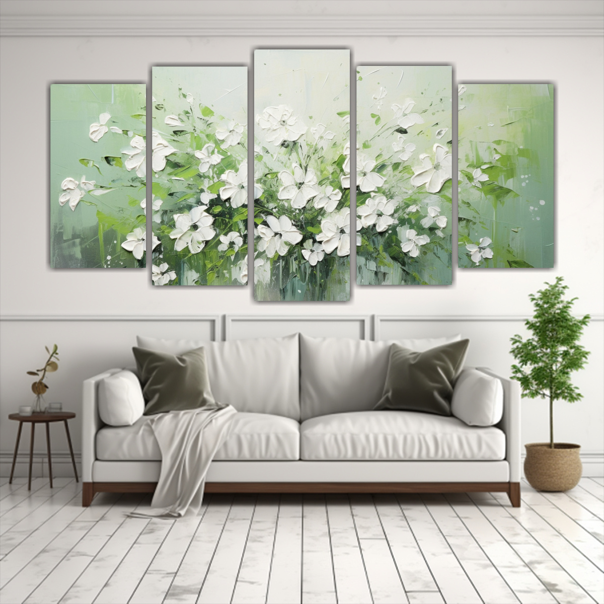 pintura-en-lienzo-con-flores-en-tonos-verde-y-blanco-en-composiciones-sim-tricas-de-decoraci-n-set-5-1