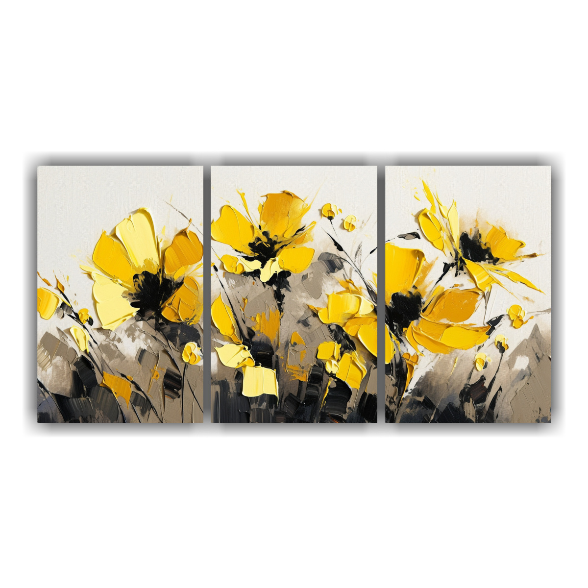 pintura-en-lienzo-de-flores-amarillas-y-negras-para-la-decoraci-n-arte-conceptual