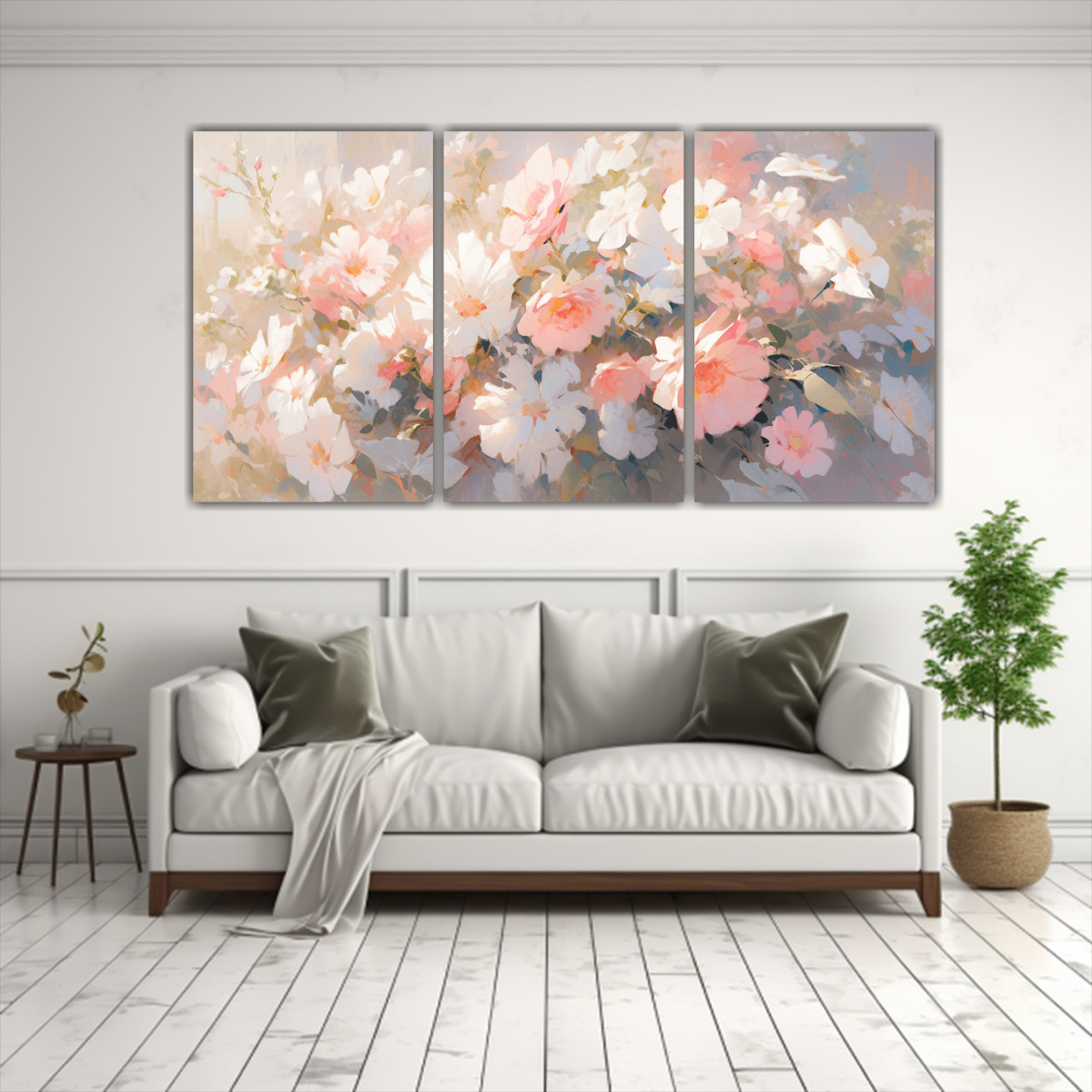 pintura-en-lienzo-de-flores-blancas-y-rosas-con-expresividad-en-decoraci-n-de-bellas-artes-1