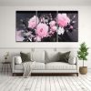 pintura-floral-en-lienzo-en-bastidor-de-vibrante-vitalidad-en-colores-negro-y-rosa-1