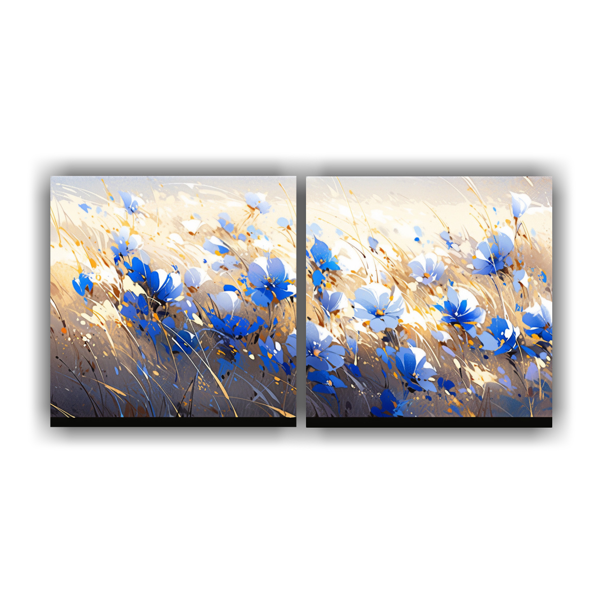 pintura-flores-oro-y-azul-en-lienzo-de-vanguardia-fant-stica-en-el-diptico