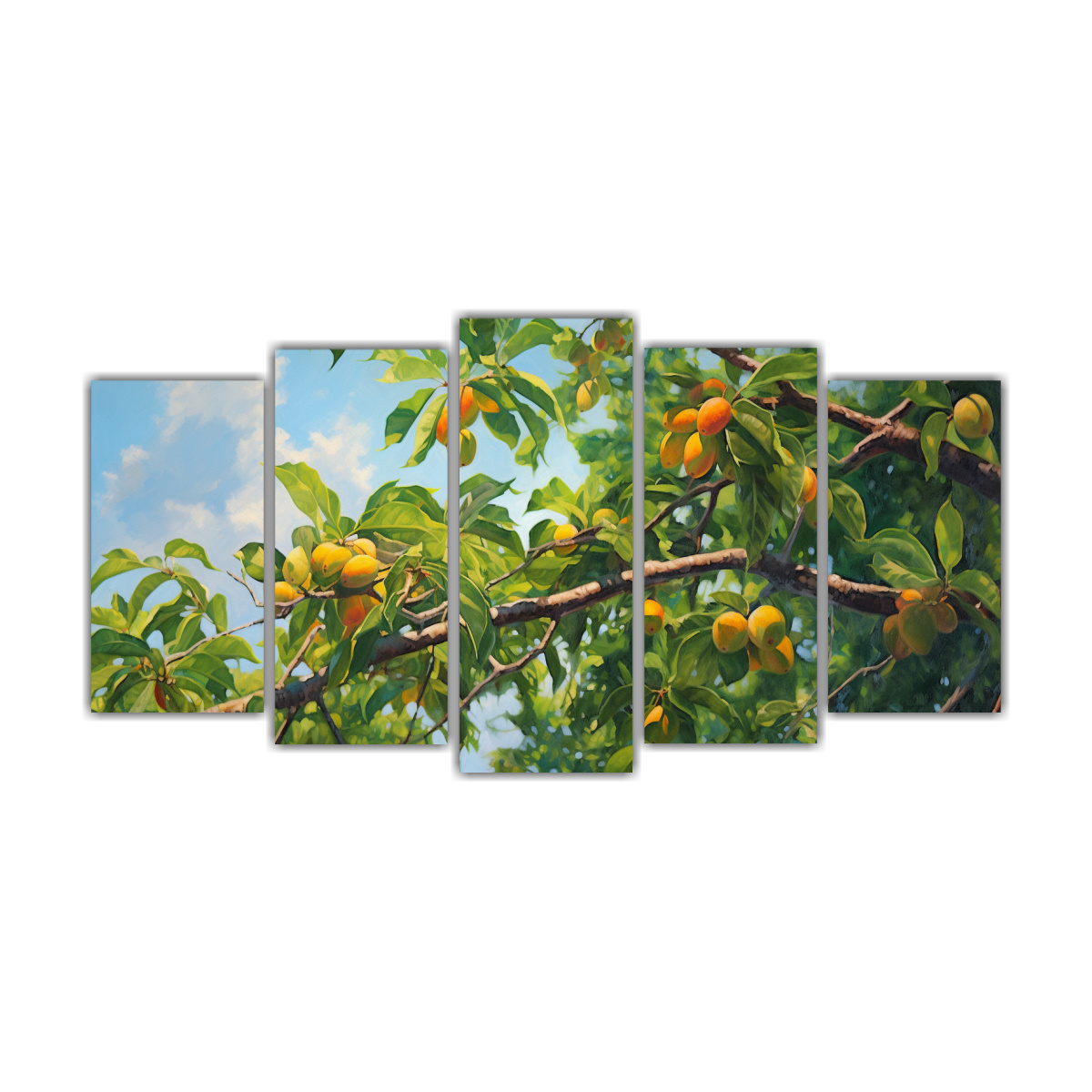 pinturas-abstractas-de-alta-calidad-estilo-leo-acuarela-5-composiciones-de-un-rbol-de-mango-para-decoraci-n-de-sal-n-