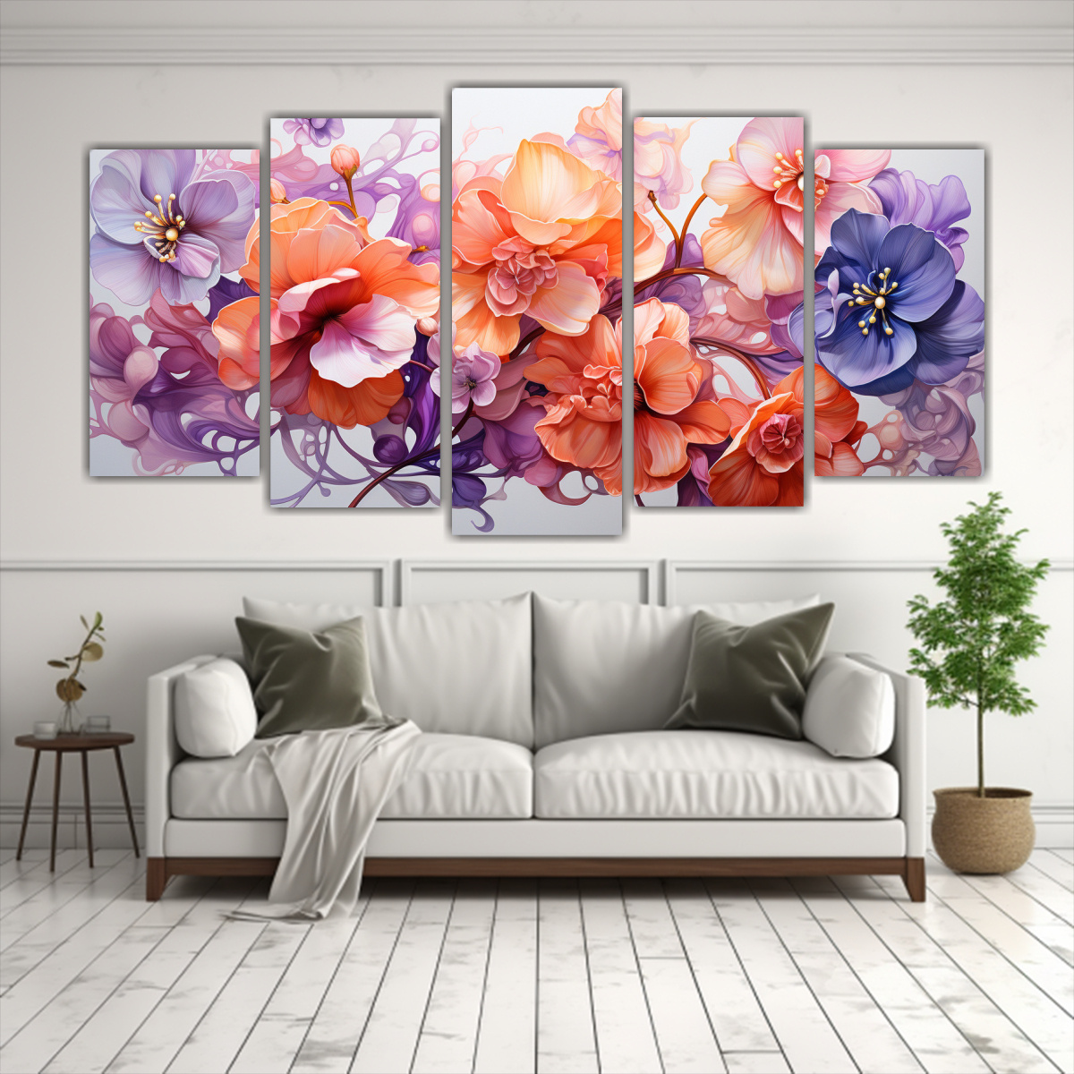 pinturas-abstractas-de-colores-violeta-y-naranja-con-profundidad-creativa-1