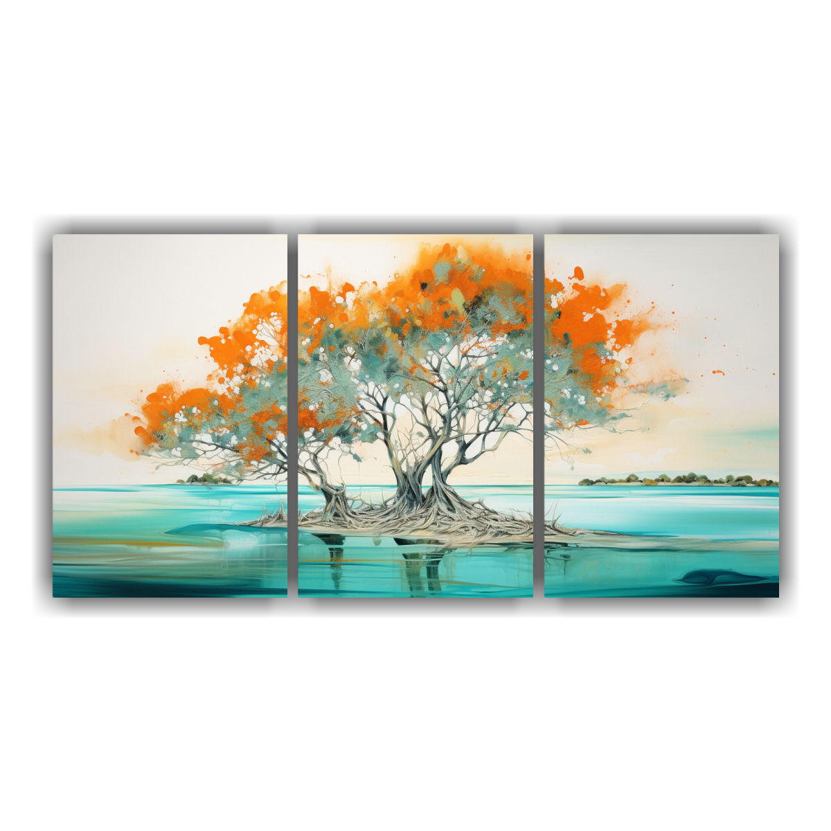 pinturas-abstractas-de-figuras-a-rbol-de-mangle-turquesa-y-naranja-en-lienzo-de-colecci-n-3
