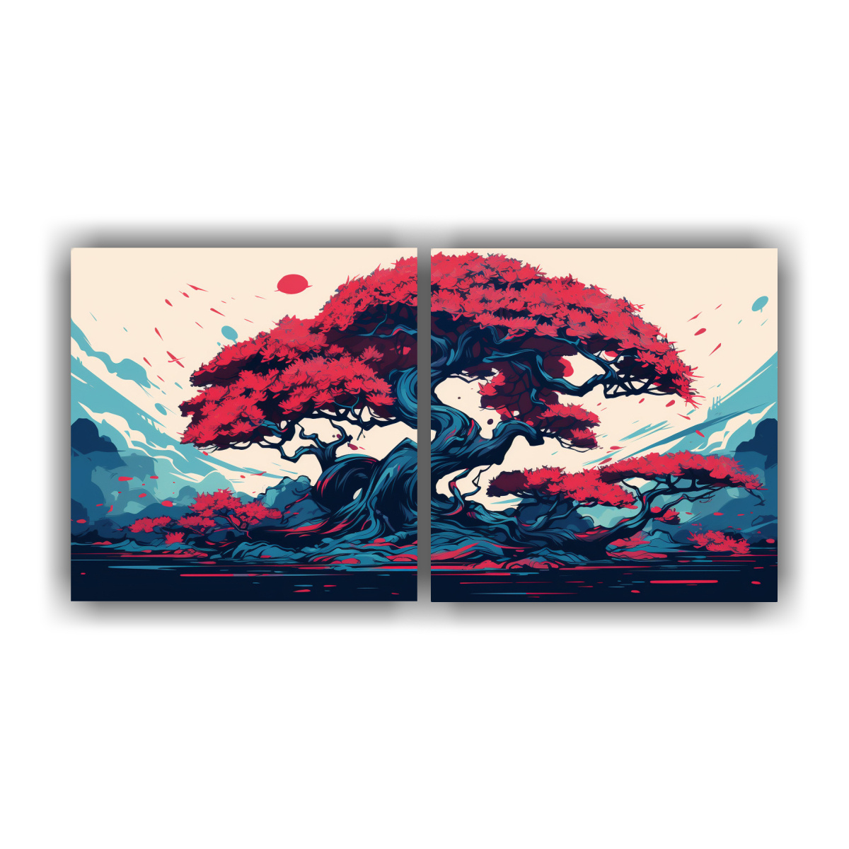 pinturas-abstractas-de-rboles-bons-i-en-colores-rojo-y-azul-con-atm-sfera-neonoir