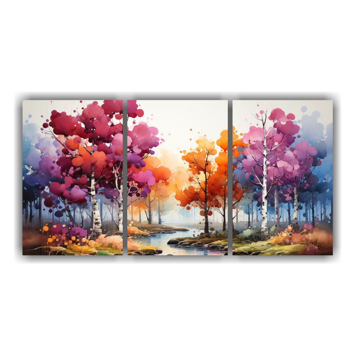 pinturas-abstractas-de-rboles-de-abedul-en-colores-del-arco-ris-alta-calidad