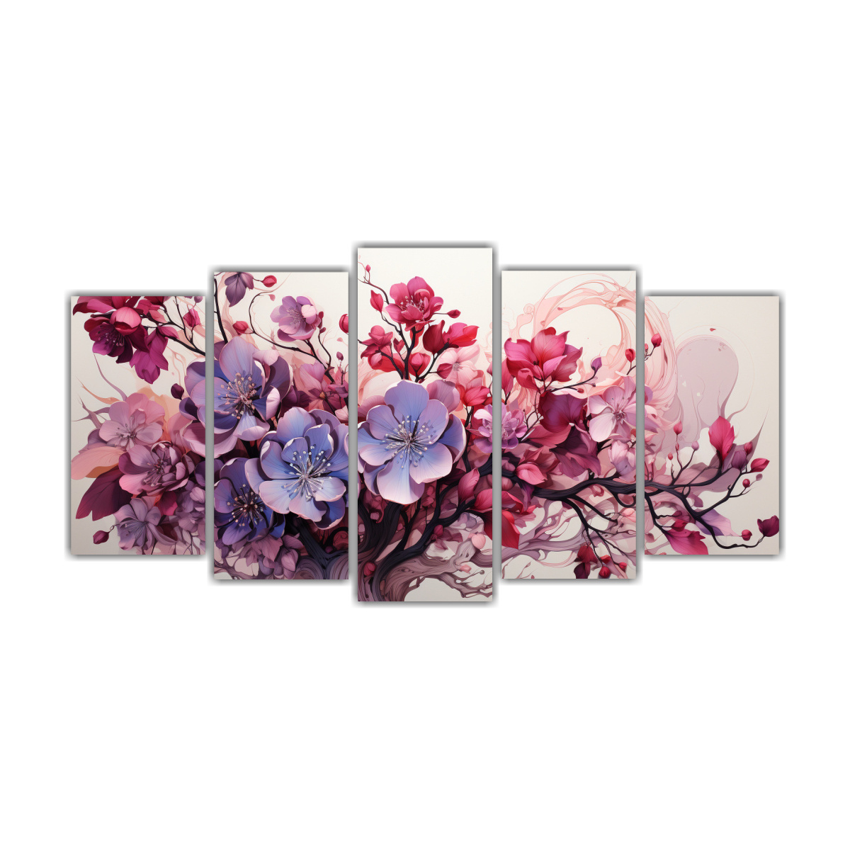 pinturas-abstractas-para-decoraci-n-de-pared-rbol-de-acebo-en-colores-p-rpura-y-rojo-con-ambiente-neonoir