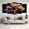 pinturas-decorativas-de-cinco-lienzos-tonos-reflejo-a-rbol-de-madro-o-en-colores-del-arco-ris-ambiente-neonoir-1