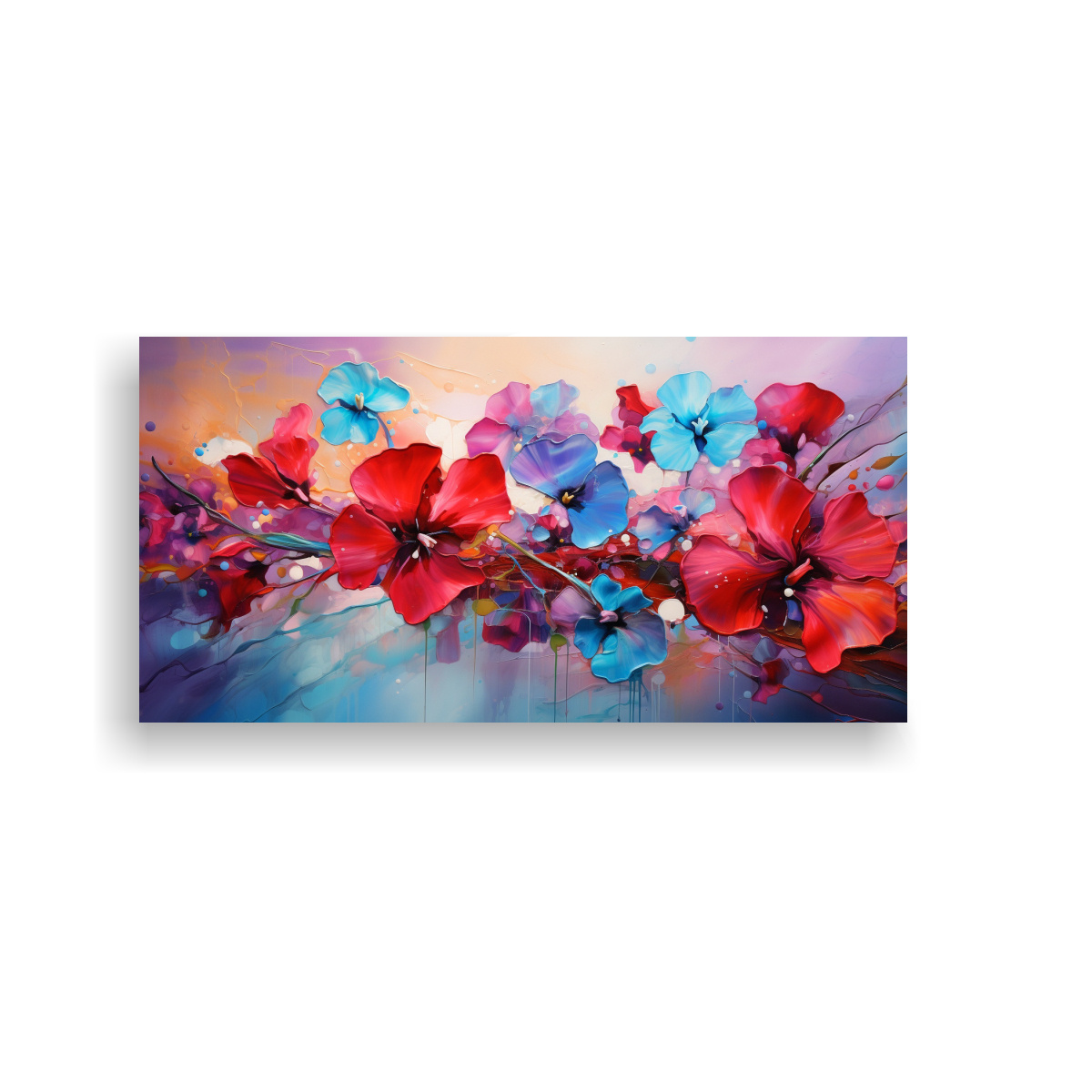 pinturas-decorativas-de-flores-violetas-rojas-y-turquesas-en-composici-n-abstracta