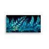 pinturas-decorativas-de-hojas-de-helecho-en-tonos-turquesa-y-azul-de-estilo-neonoir-arte-moderno-original-a