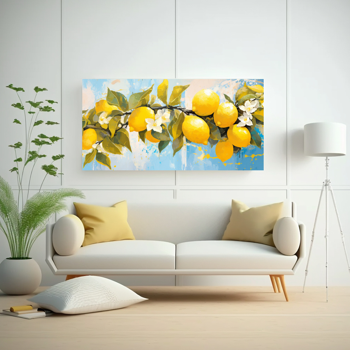 pinturas-decorativas-de-un-limonero-en-colores-amarillo-y-blanco-con-atm-sfera-neonoir-1
