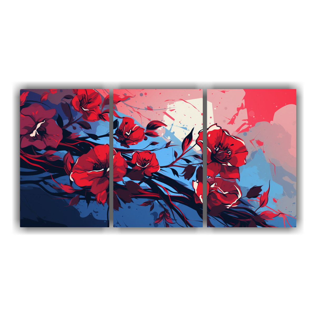 pinturas-decorativas-en-estilo-neonoir-con-atm-sfera-roja-y-azul-de-imagen-visual-en-bellas-artes