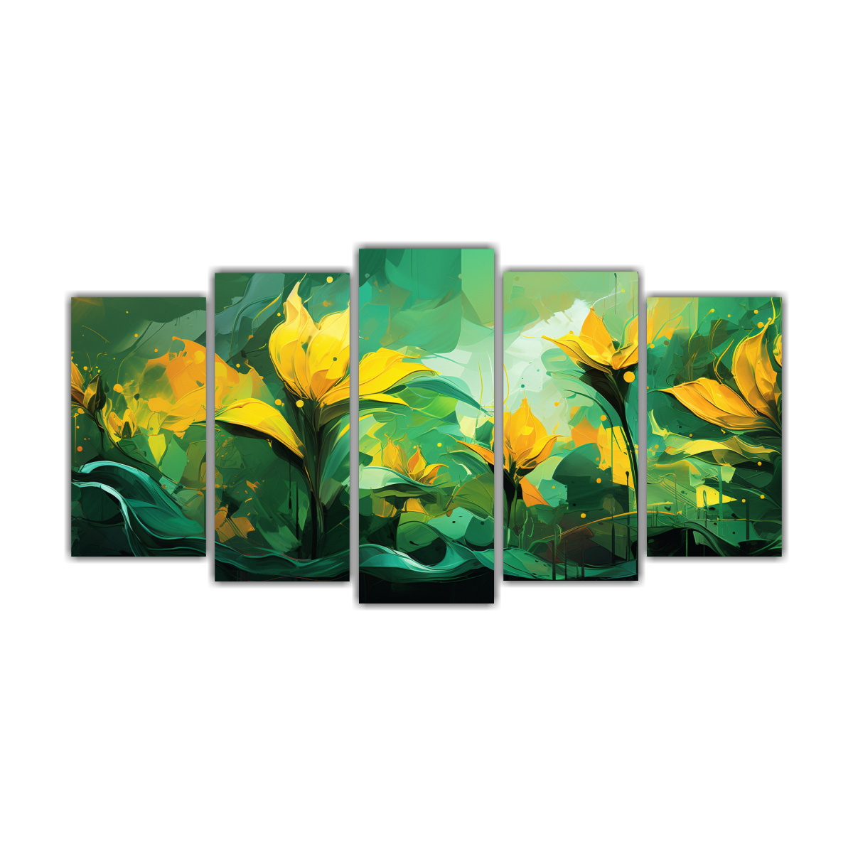 pinturas-decorativas-en-estilo-neonoir-con-patr-n-intenso-atm-sfera-amarilla-y-verde-