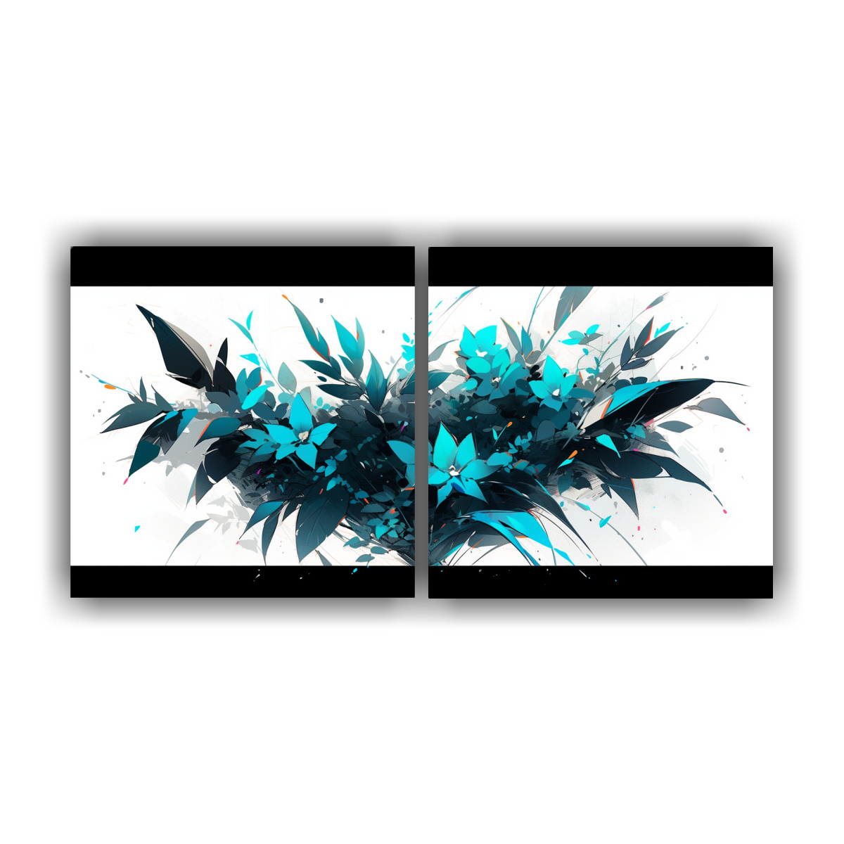 pinturas-decorativas-en-tonos-turquesa-y-negro-con-atm-sfera-neonoir-en-el-estilo-de-las-dos-composiciones-