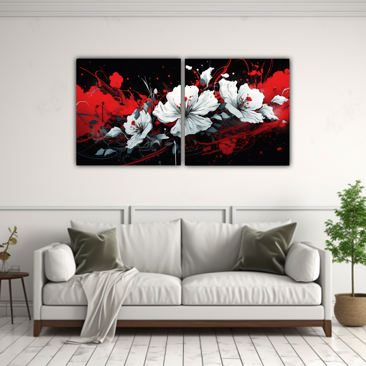 pinturas-decorativas-estilo-neonoir-colores-profundidad-blanco-y-rojo-1