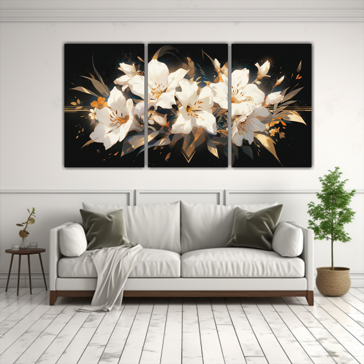 pinturas-decorativas-juveniles-horizontales-en-estilo-neonoir-con-atm-sfera-blanca-y-dorada-1