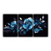 pinturas-neonoir-contraste-negro-y-azul-tres-lienzos-calidos