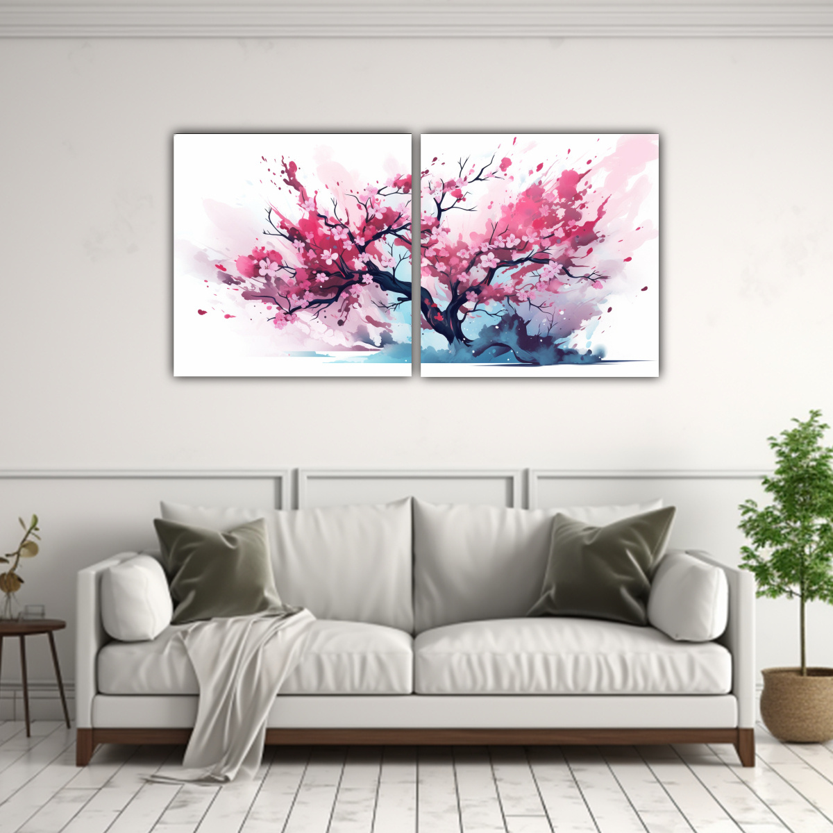 set-2-cuadros-colores-adorno-rbol-de-cerezo-en-acuarelas-atmosfera-neonoir-1