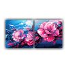 set-2-telas-en-bastidor-espectacular-urbano-en-tonos-rosa-y-azul-ambiente-neonoir-al-estilo-de-pinturas-decorativas