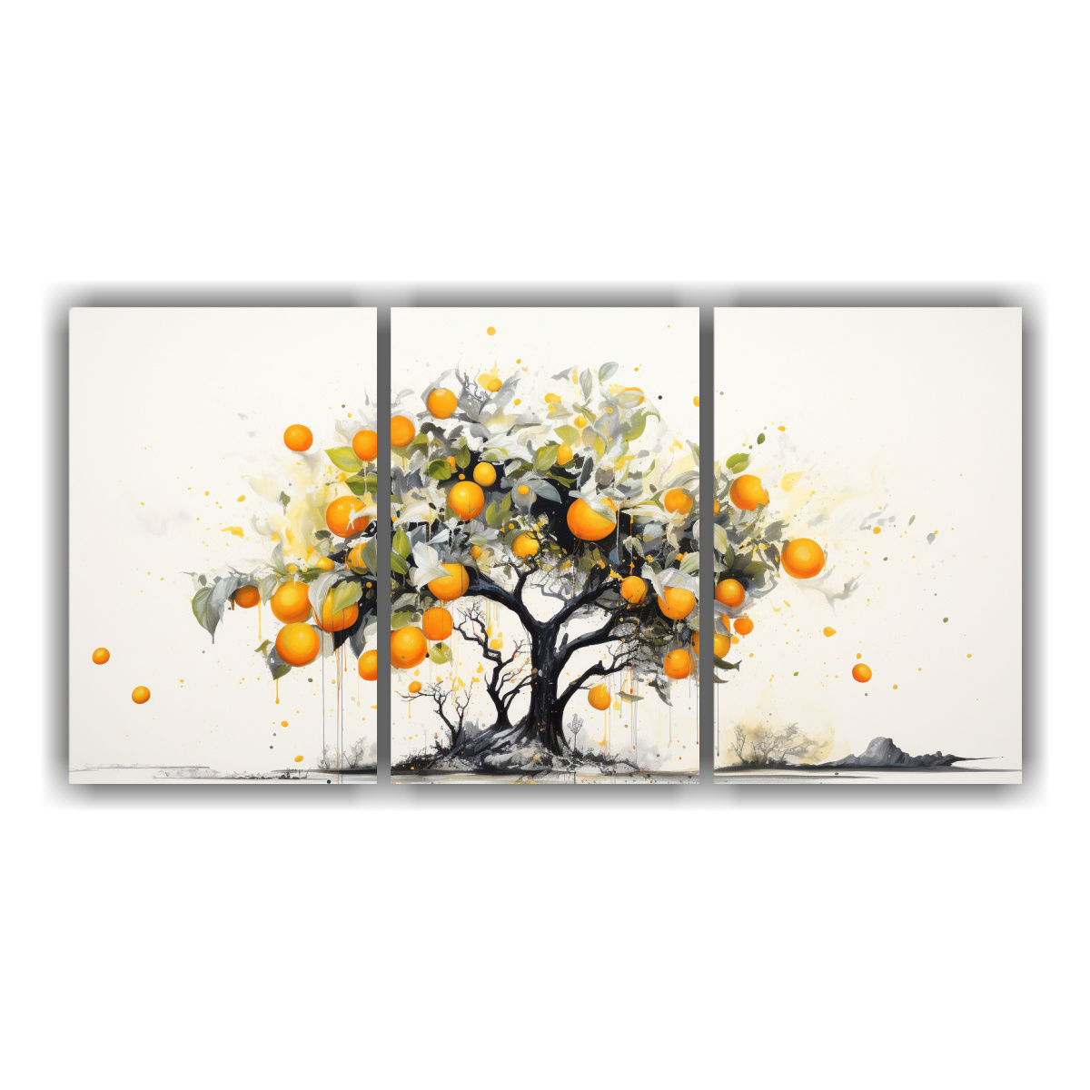 set-3-cuadros-enigmaticos-de-rbol-naranja-pintura-abstracta-en-acuarela